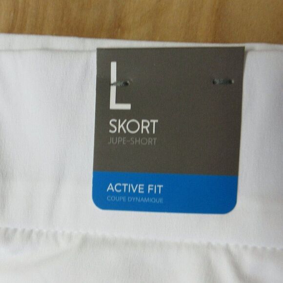 COLUMBIA Marina Bay Skort Womens Large White Omni Shade Pull On Skirt Shorts NWT - Picture 10 of 16